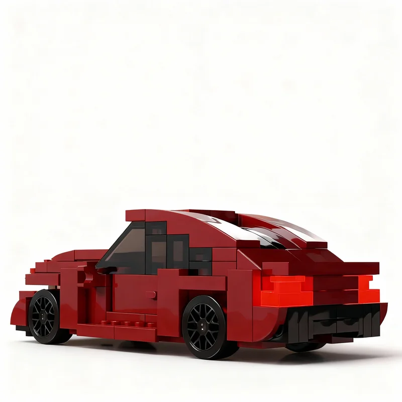 119pcs MOC Racers GTS Model Building Blocks Construction Assemble DIY Creative Christmas Gift Idea Toy Kids Education Brick