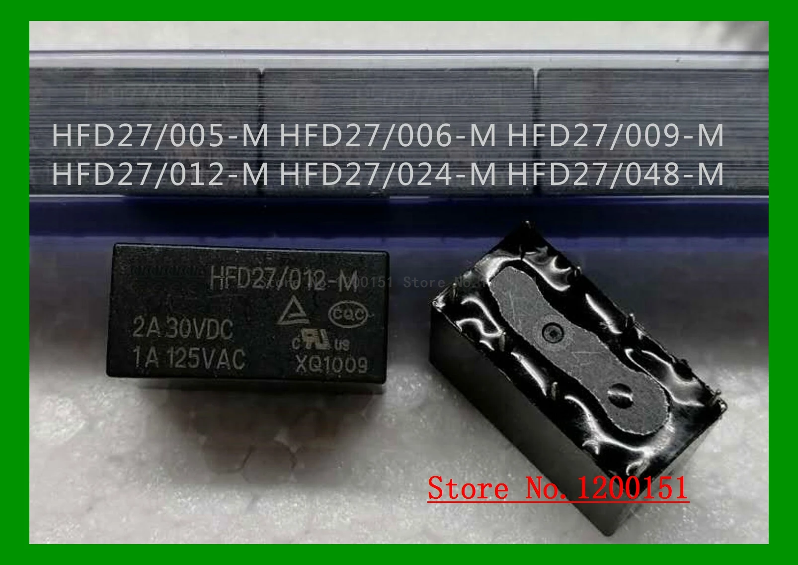 2pcs/lot HFD27/005-M 6V 9V 12V 24V 48V relay DIP-8