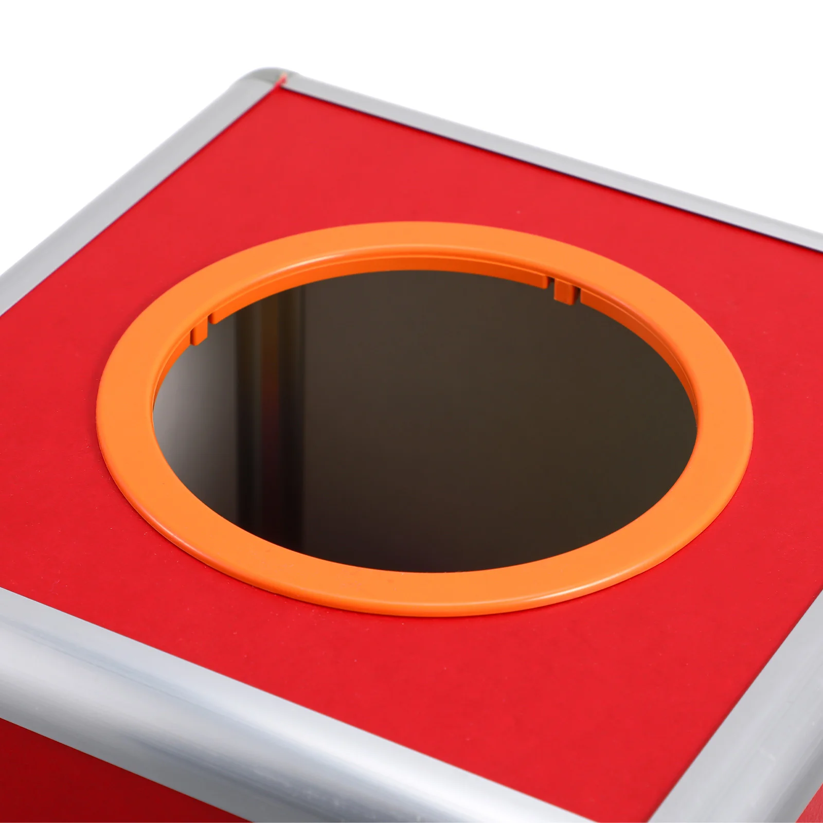 Lottery Box Ticket Raffle Tip Jar for Money Container Holders Aluminum Alloy Practical Ballot