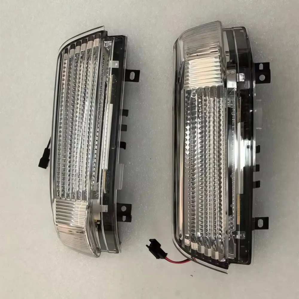 For Mitsubishi Pajero V73 V77 V93 V97 2006-2019 Auto Left Right Rear Mirror Cover Frame Turn Signal Light Bottom Holder