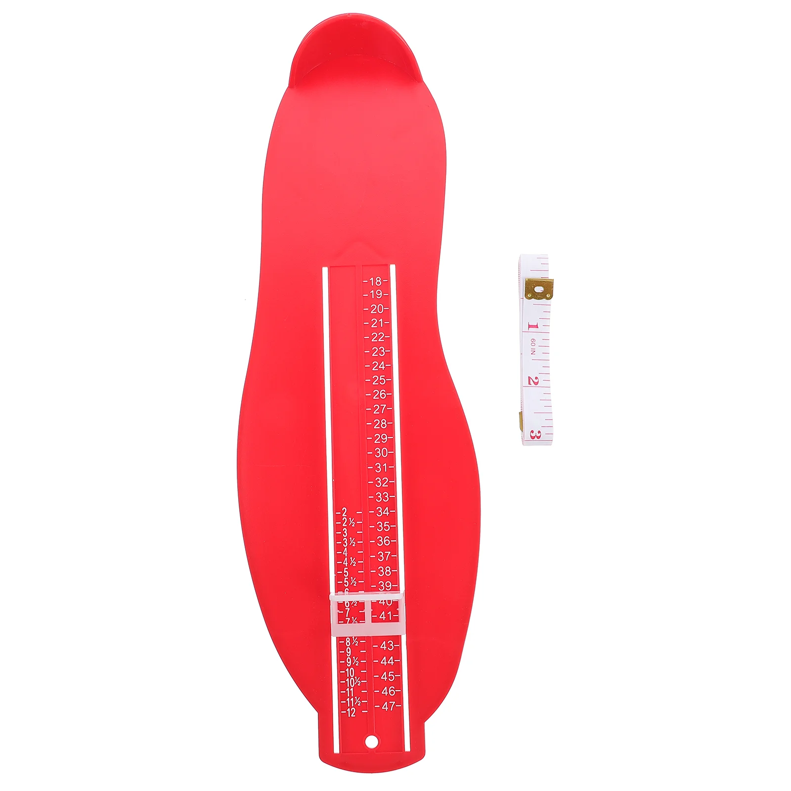 Tape Measure Foot Ruler Measuring Device Man Brannock Plastic Adult Feet Sizer Teenager Gauge