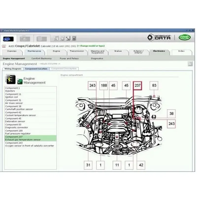 2024 Hot sale Auto data 3.45 vivid workshop 10.2 Auto Repair Software install video guide remote install help Auto Repair Data