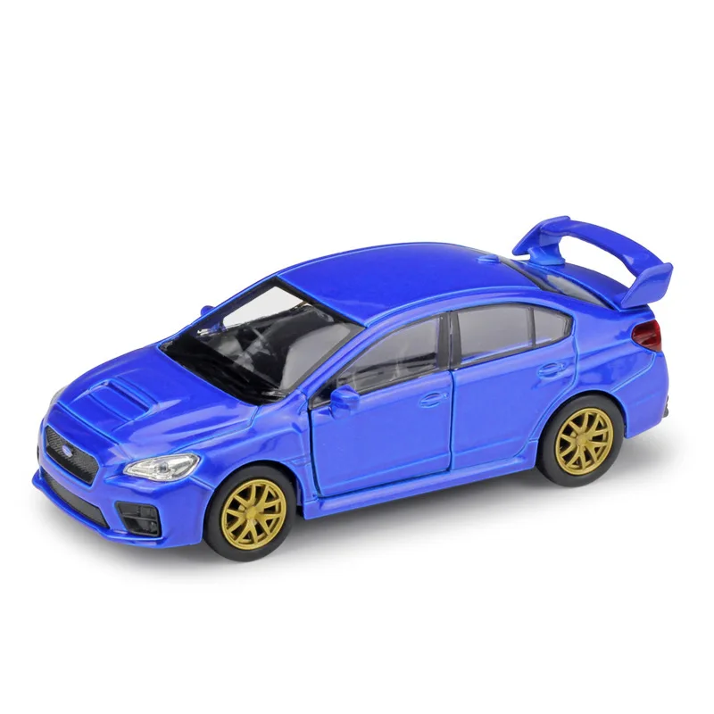 

WELLY 1:36 Subaru WRX STI High Simulation Diecast Car Metal Alloy Model Car Children's toys collection gifts B34