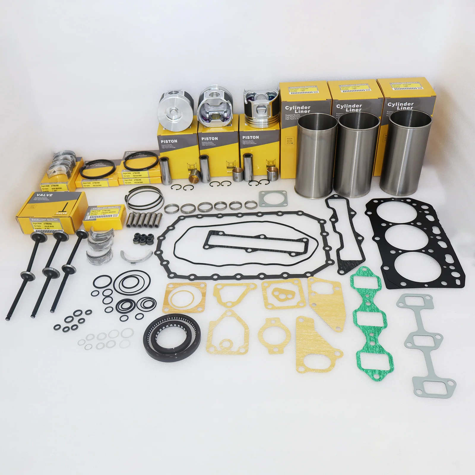 Engine Overhaul Kit 3TNV88 For Takeuchi TB135 Compact Excavator