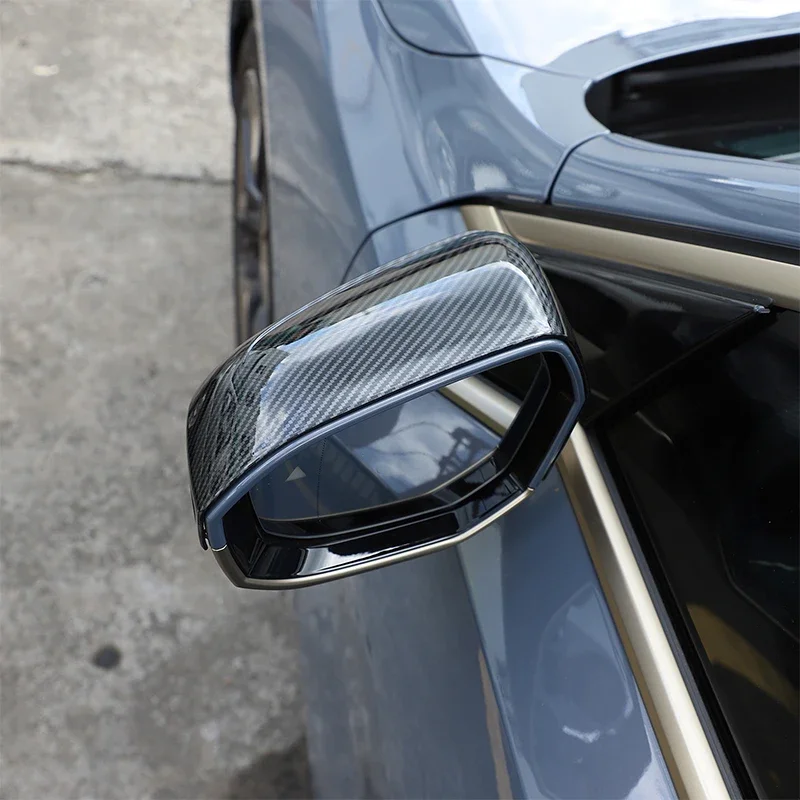 

Suetlcoity For BMW 5 7 Series I5 I7 G60 G61 G68 G70 M5 G90 24-25 ABS Carbon Fiber Car Exterior Mirror Cover Trim Car Accessories