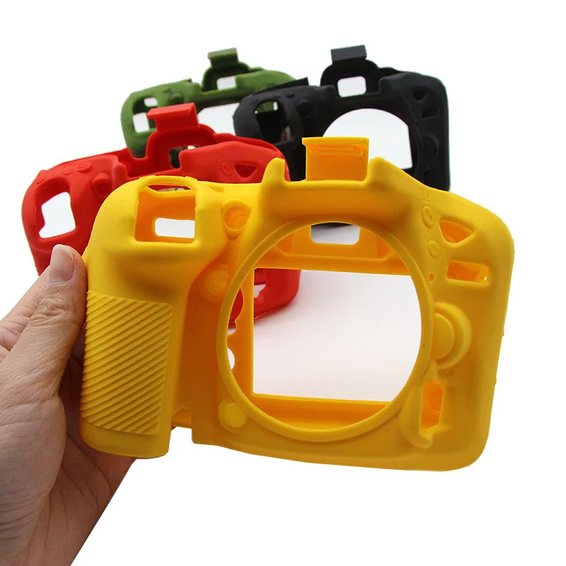 For Nikon D7100/D7200, textured silicone armor skin