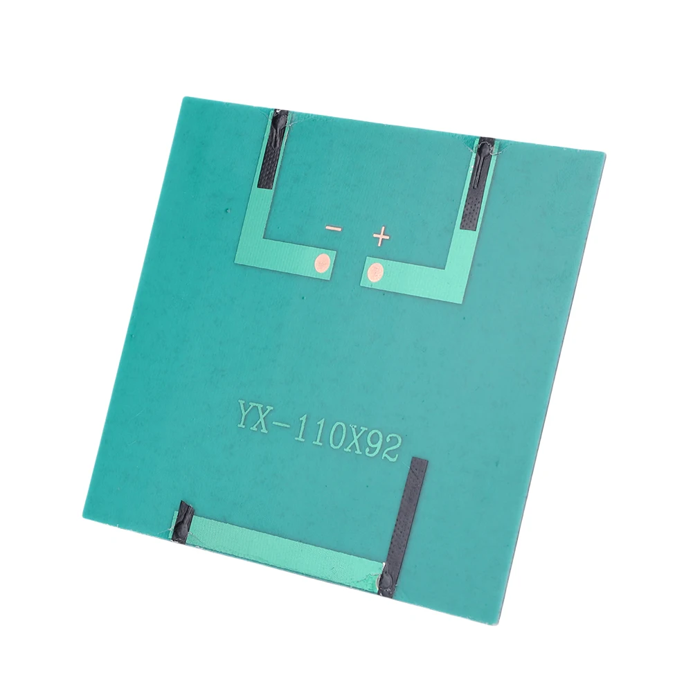 1.5W 6V 미니 태양광 패널 DIY 태양광 시스템 플레이트 폴리실리콘 태양광 배터리 충전기 야외 가정용 장난감 전구18650 배터리 충전기