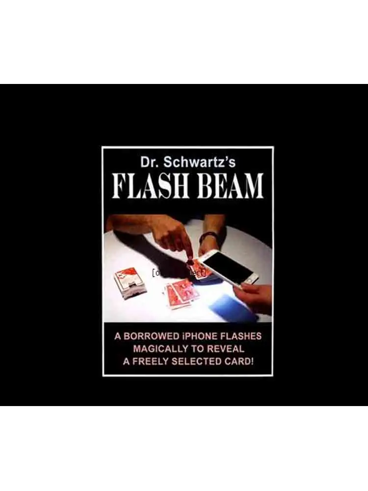 

FLASH BEAM by Martin Schwartz (Gimmick+online instruct) ,Card Magic,Illusion,Fun,Magic Tricks,Street Magic,Mentalism,Close up