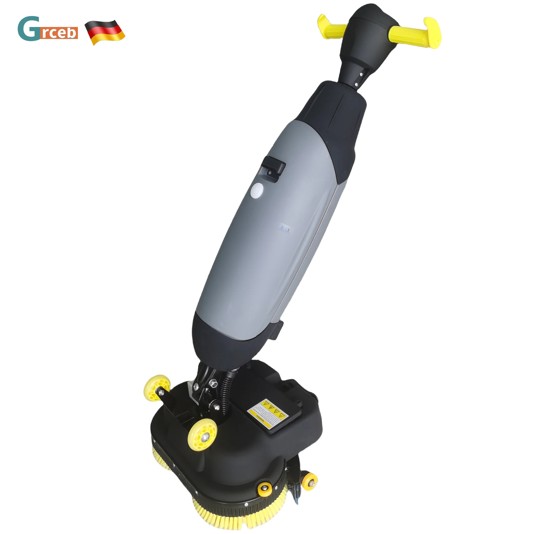 GS03ミニフロアスクラバー乾燥機モップマシン人気販売ダブルブラシ、家庭用および自動バッテリー駆動クリーニングスイーパー