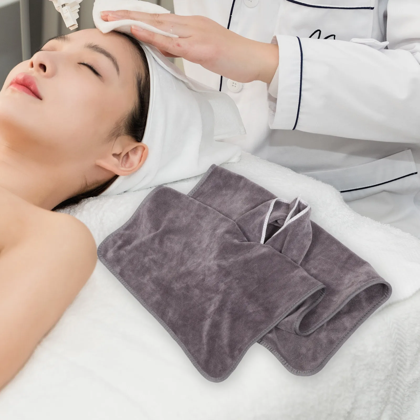 Massage Table Cover Microfiber Sheets Soft Comfortable Facial Pad Beauty Salon Treatment Room Elegant Color Decor