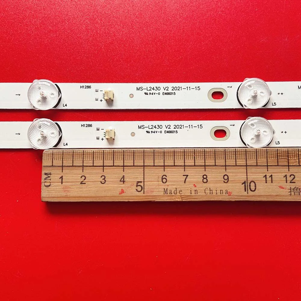 2/20pcs LED backlight strip for MS-L2430 MS-L2202 V2 TV Backlight LED strip M32H LCD 6LED