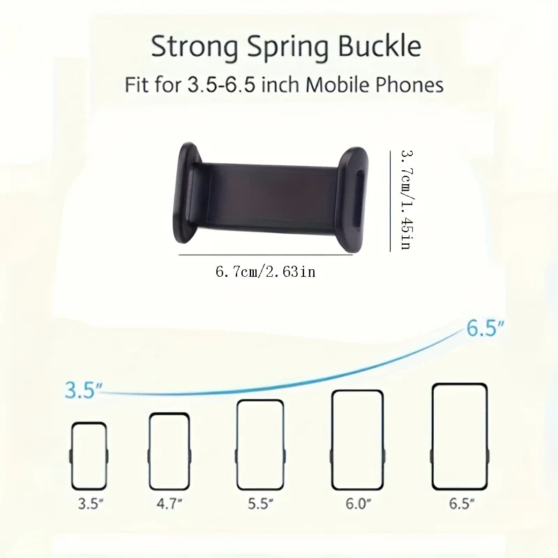 

1pc Car Air Vent Phone Holder for Mobile Device