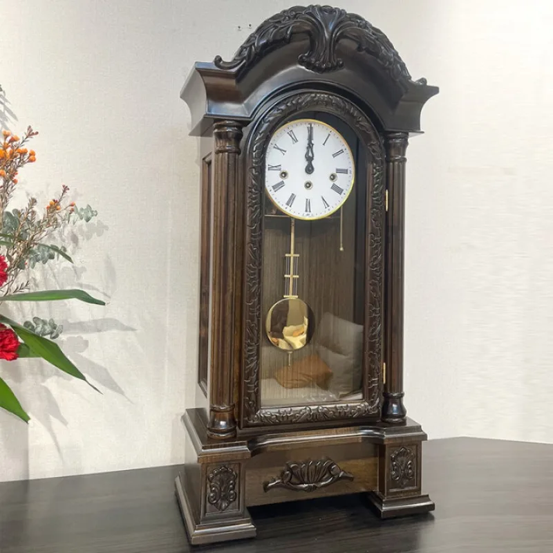 Relógio central da sala de estar Relógio de parede simples e moderno