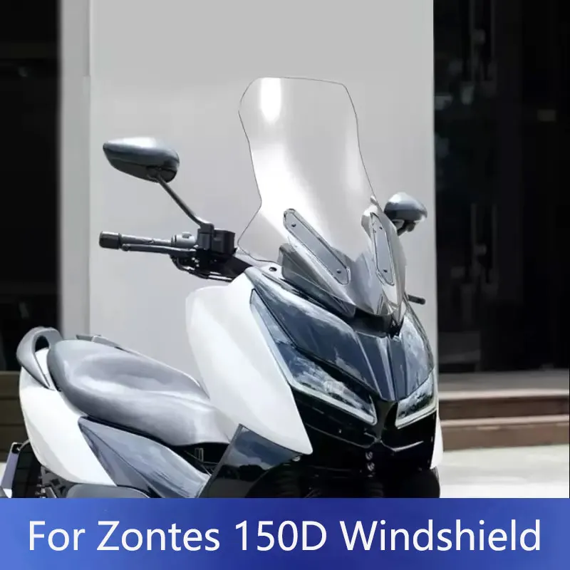 

For Zontes Motorcycle 150D Windshield Wind Deflectors Modified Motorcycle Zontes 350D Heightened and Widened Chest Windshield