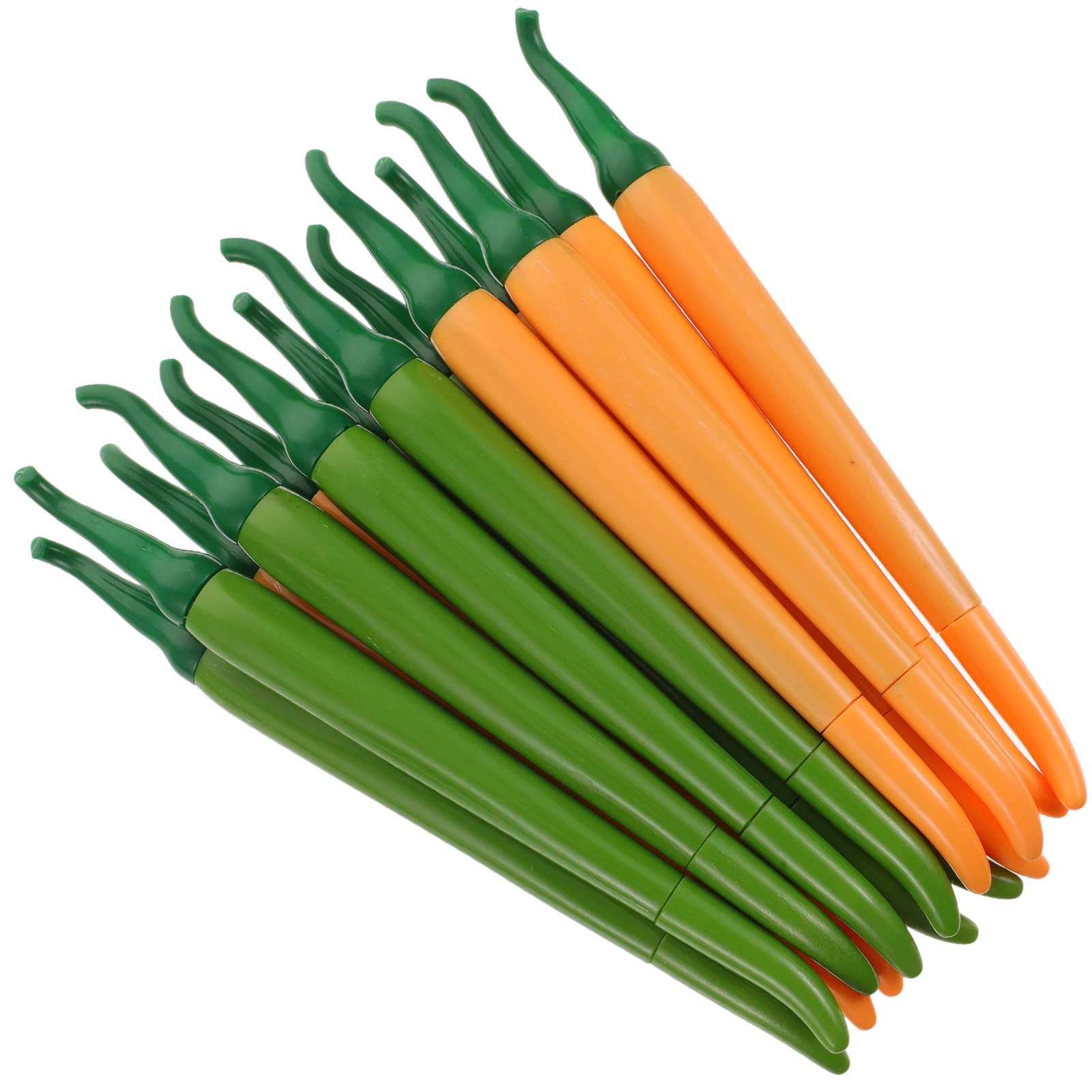 

Chili Shaped Gel Pens Neutral Writing Ink Fine Tip Student Stationery Cute Vegetable Design Kids School Supplies Gifts