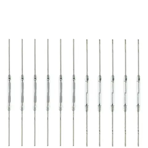 10pcs N/O Reed switch Magnetic Switch 2 * 14mm Normally Open Magnetic Induction switch