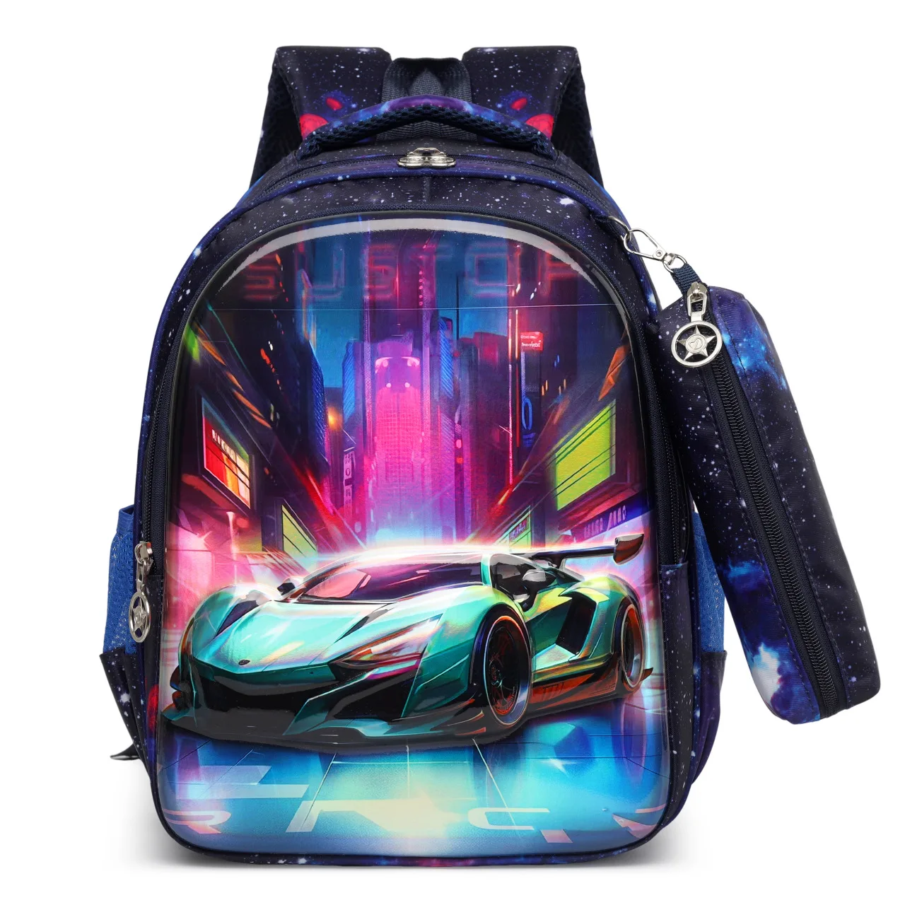 2025 2PCS Unicorn Backpack for Girls Princess Kids School Bag Waterproof Fairy Tale Schoolbag Book Bags for Teen Girls mochila