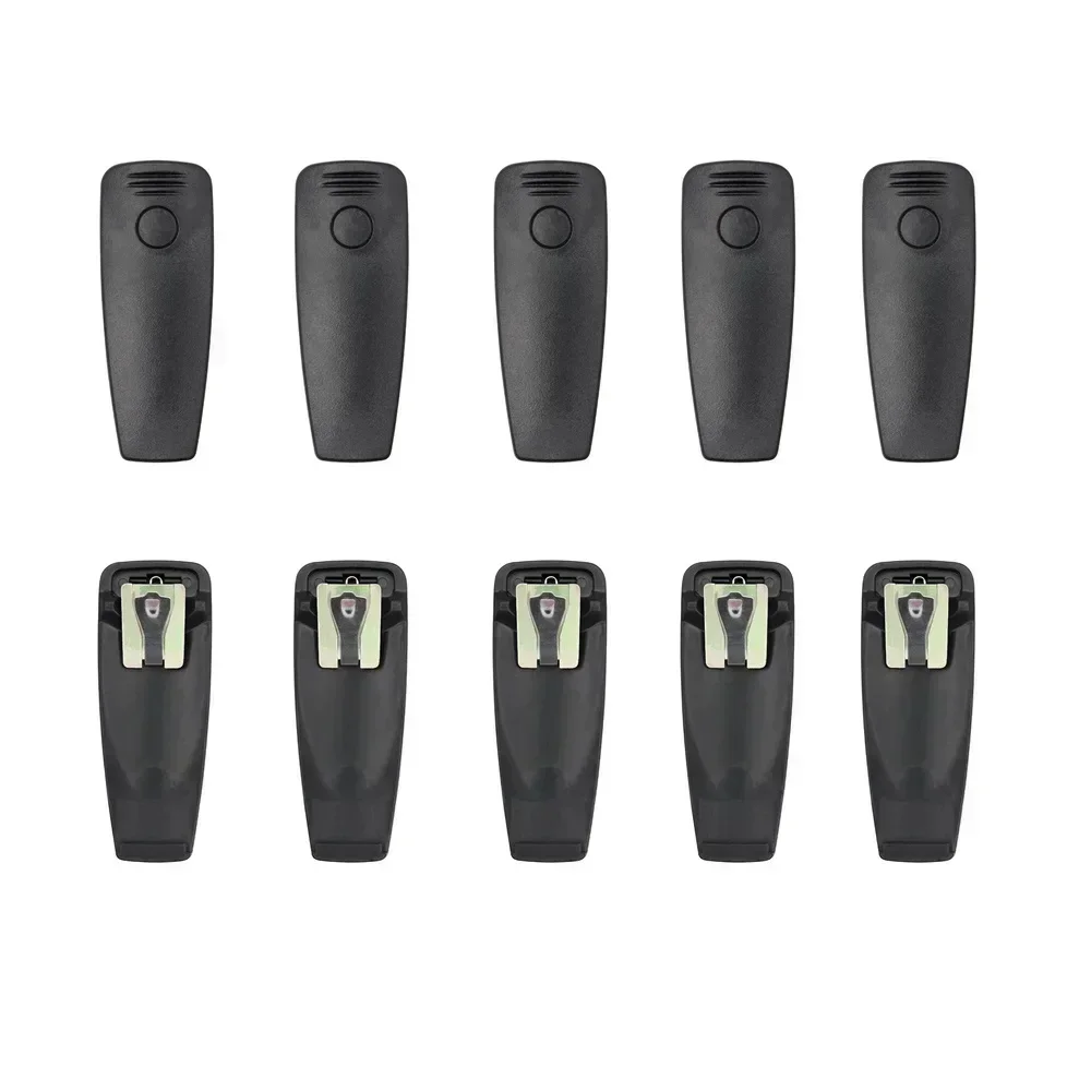 10 Uds Clip de cinturón para GP140 GP328 GP338 walkie talkie de radio bidireccional