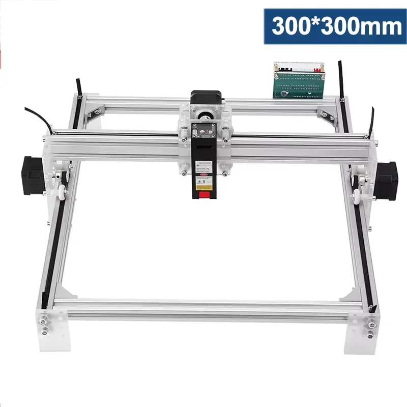 Dual Y Aixs Laser Engraver CNC Laser Engraving Machine Work Area 30cm*30cm MIni Laser Engraving Machine for Wood Leather