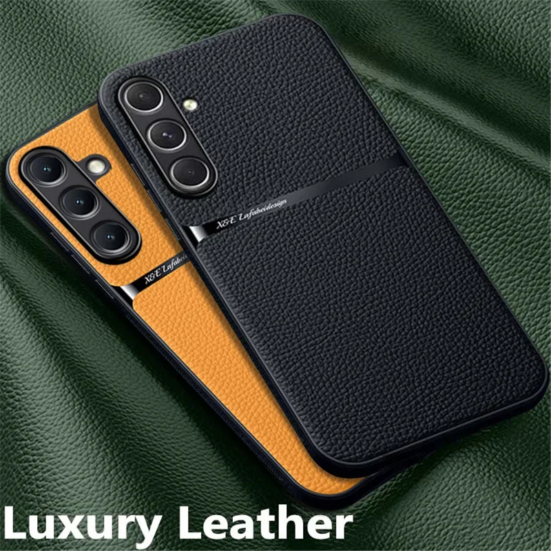 Luxury Magnetic  Leather Matte Phone Case  For Samsung A35 A25 A15 A54 A35 A53 A52 A57 A37 A1A56 A36 A16 A55 Ultra-Thin Cover