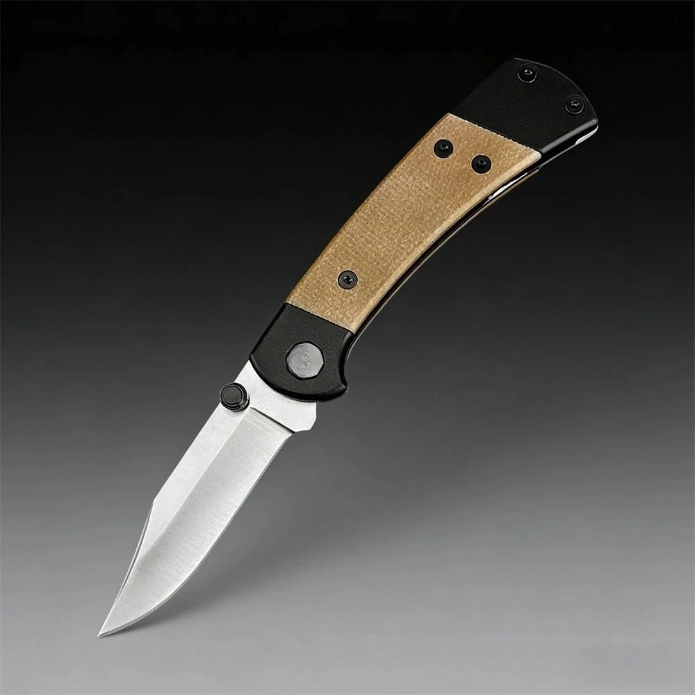 

Складной нож Outdoor BK 112 с лезвием 8Cr13Mov, рукоятью из алюминия T6 и микарты для EDC, кемпинга, рыбалки, охоты и выживания