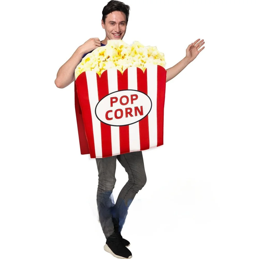 زي الهالوين الذرة تحت عنوان الكبار الوالدين والطفل، ملابس أداء المسرح، ملابس الاحتفال بالمهرجانات #3