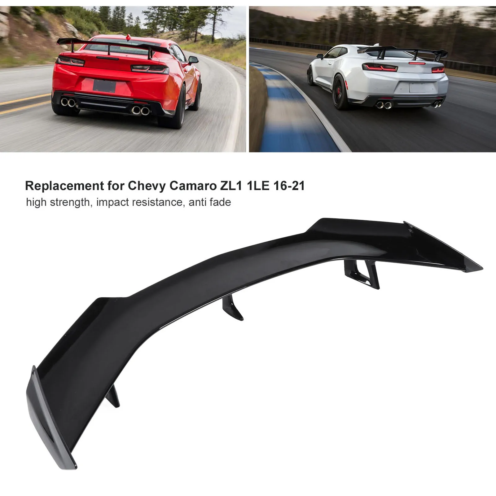 Gloss Black Rear Tr… - image