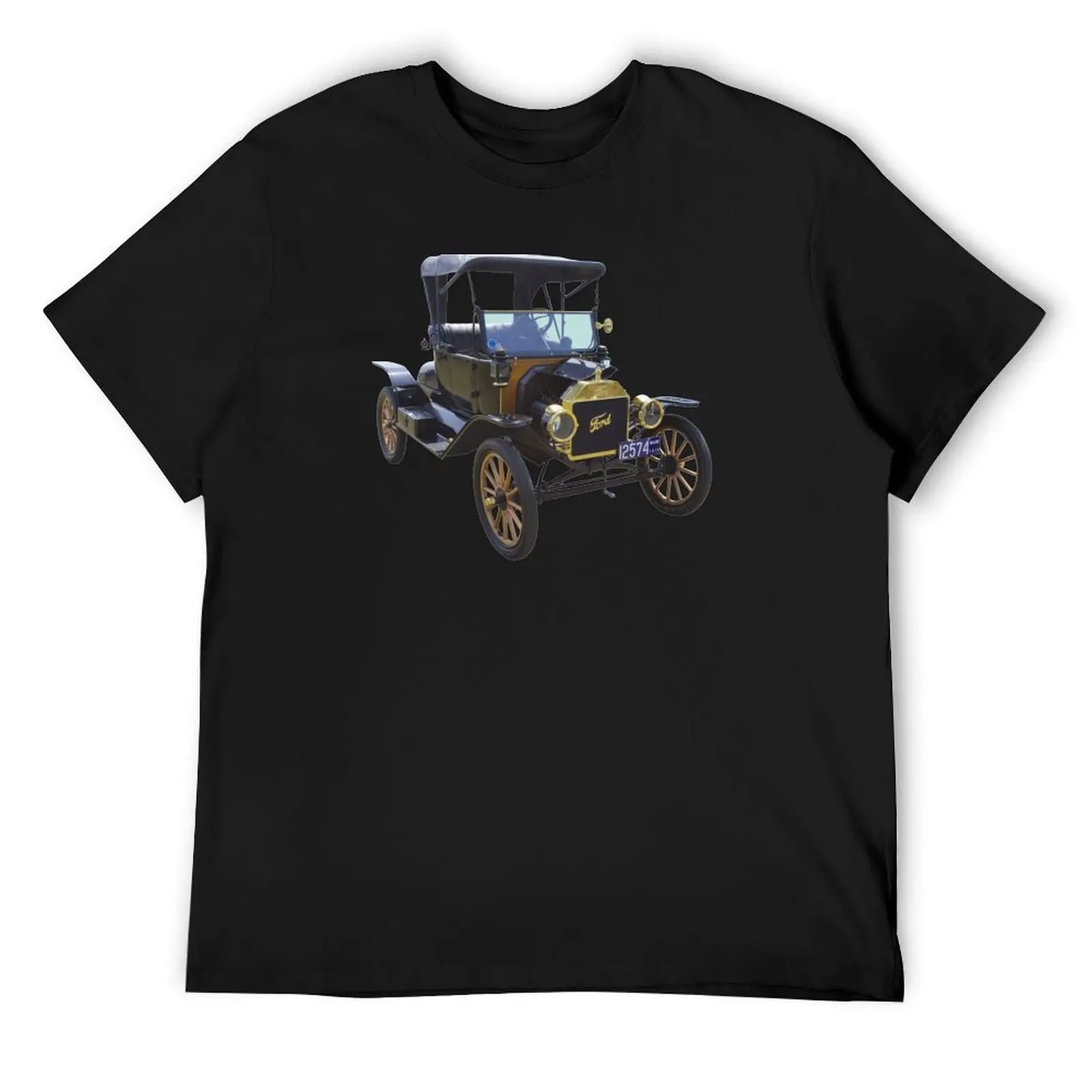 

1914 Model T Ford Antique Car T-Shirt summer 2025 boys whites Men's t-shirts