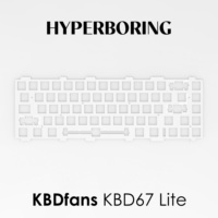 KBDfans Kbd67 lite Margo65 keyboard plate PP PC FR4 Aluminum ( for pcb-mounted stab and plate-mounted stabilizer use )