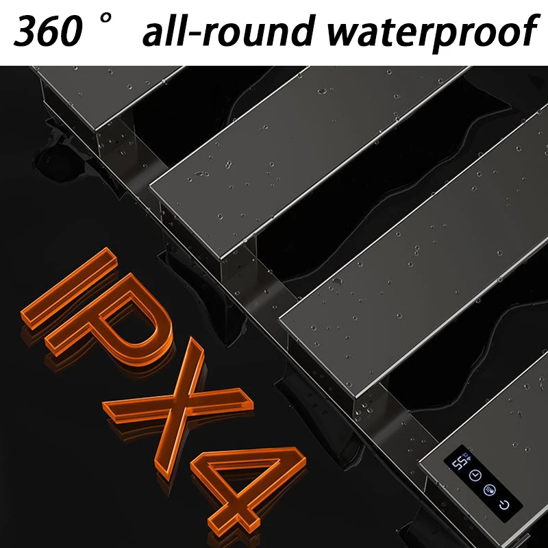 Bathroom Towel Rack Radiator Wall Hanger Multilayer Towels Holder Heater Intelligent Constant Temperature Towels Bars Heaters