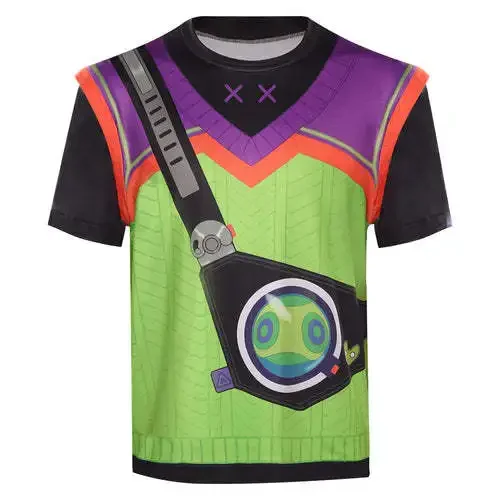 男性のためのコスプレコスチュームTシャツ,半袖シャツ,カジュアルトップ,ハロウィーン,カーニバルパーティー,夏