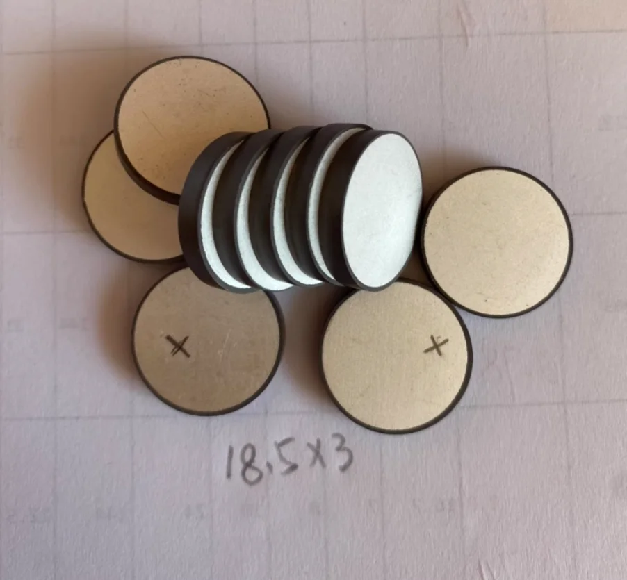 28x5.7mm wafer 15k 20k wear-resistant piezoelectric ceramic ring transducer ultrasonic oscillator pzt8 pzt4 piezo ceramic plate