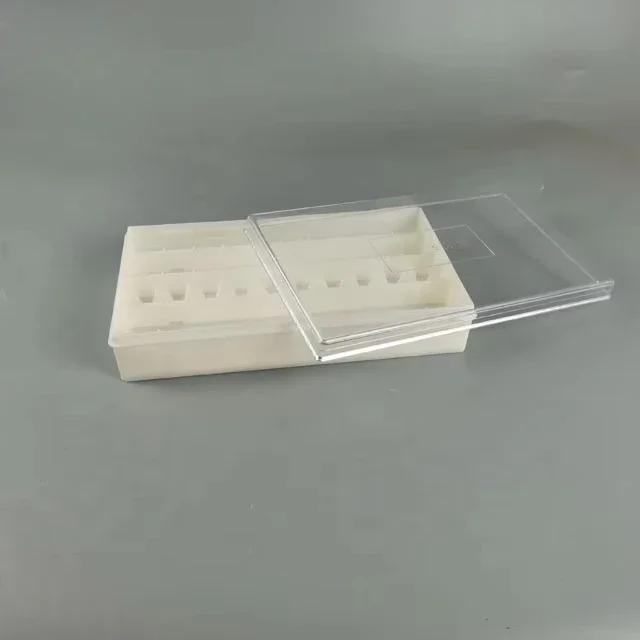 IHC Microscoop Standaard Objectglaasjes Aanpasbare OEM Vochtigheid Incubatie Box Kamertype Lab Verbruiksartikelen