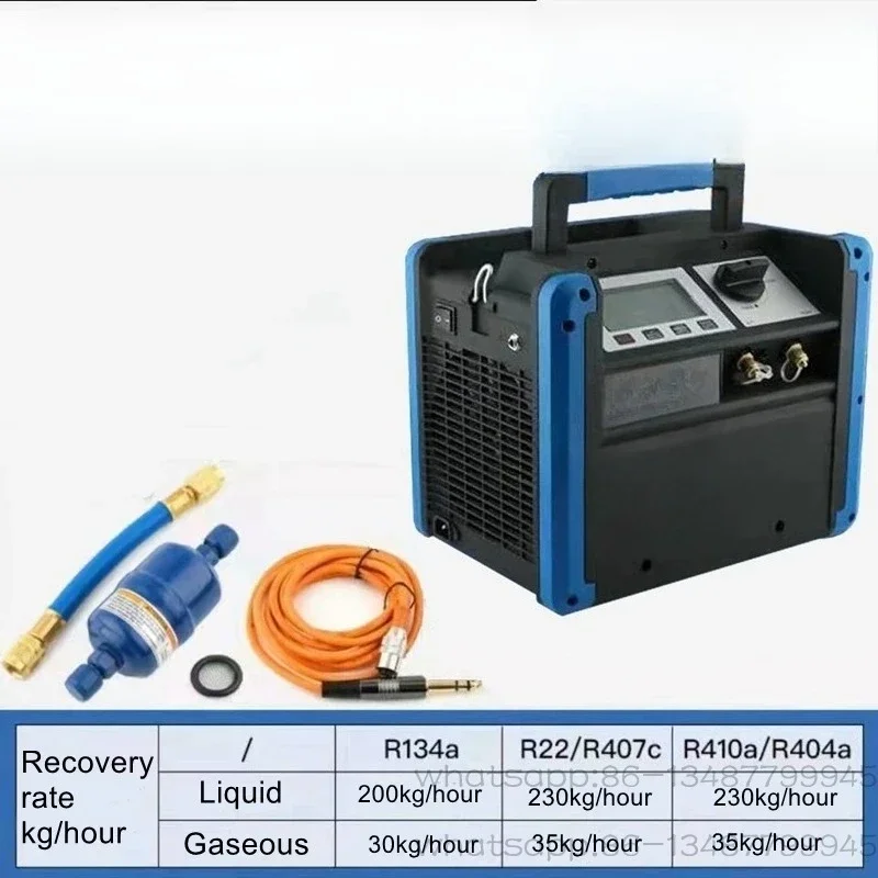 For VRR24M-C intelligent digital display oil-free fluorine collector auto air conditioning unit fluorine extractor