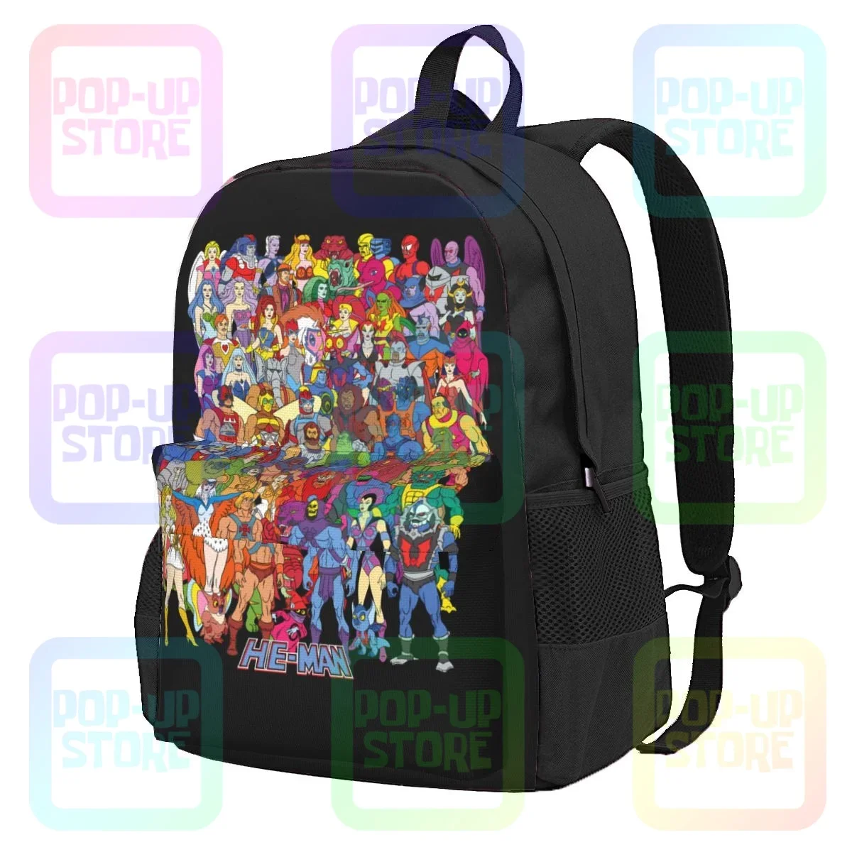 Masters Of The Universe Motu Vintage Tv Geek 80S Skeletor He Man Large Capacity Backpack Gym School Sport Bag