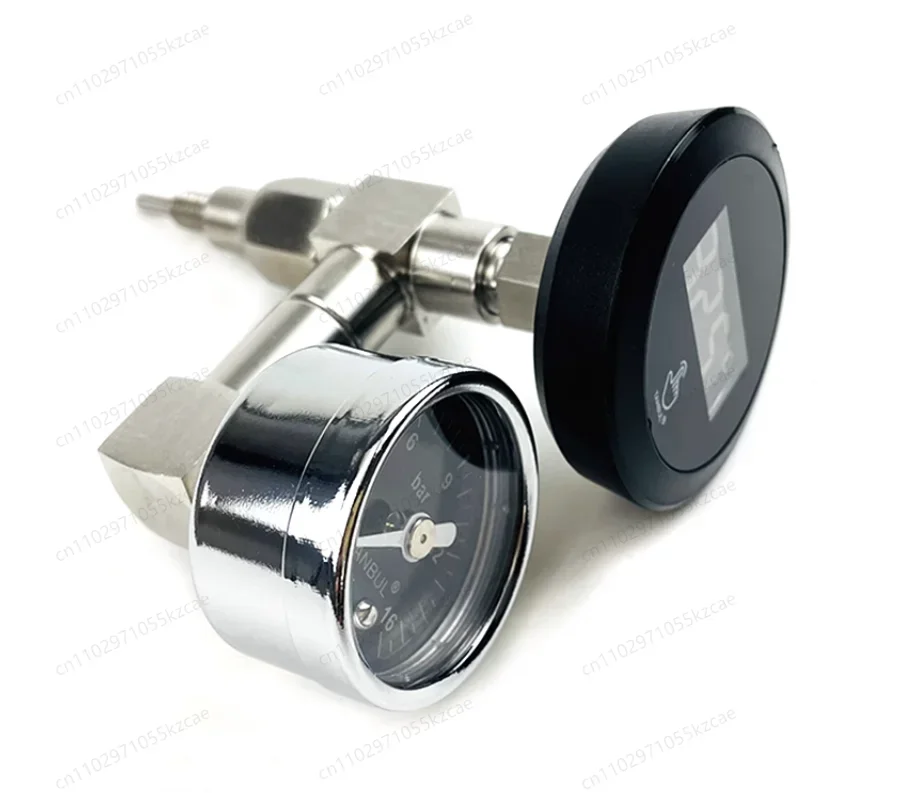 E61 semi-automatic cooking head pressure gauge thermomete r modified accessories display temperature and pressure