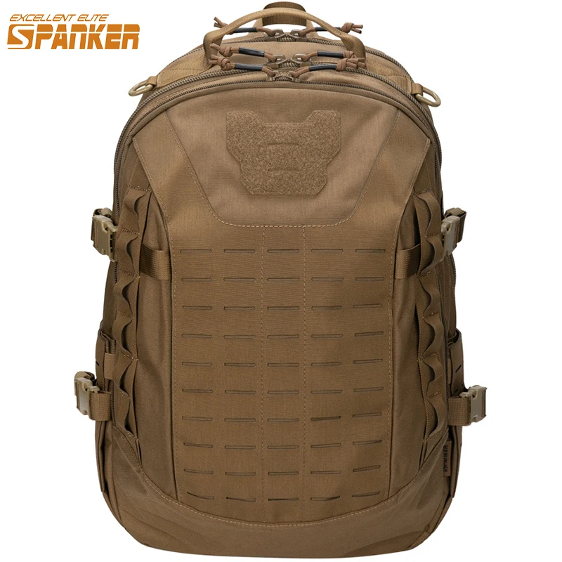 Men's Large Capacity  Backpack Outdoor Tactical Backpack 500D Nylon Hiking Climbing Rucksacks  Multi-functional Bags
