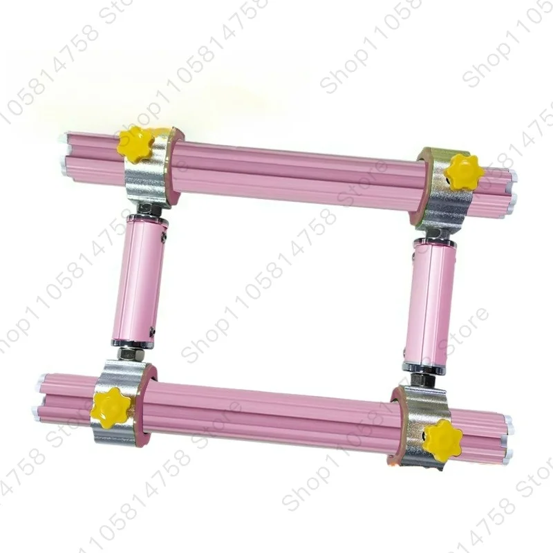 Cross stitch mini heavy duty slider M stretch aluminum alloy material side rod 8cm triangular cloth pressing rod
