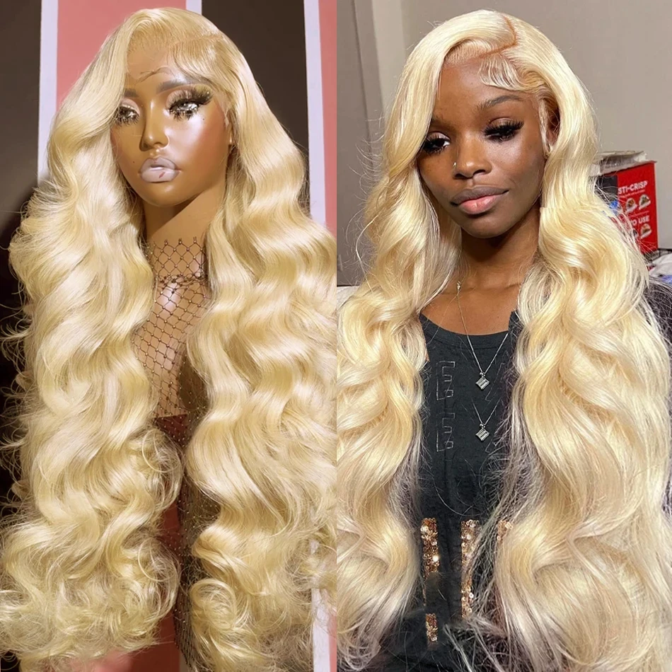 Blonde 613 Lace Front Wigs 13x6 Hd Lace Wig Color Body Wave Lace Front Human Hair Wigs 30 Inch Lace Frontal Wig