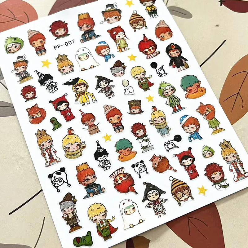 

Самоклеящаяся 3D наклейка для дизайна ногтей, TSC 341