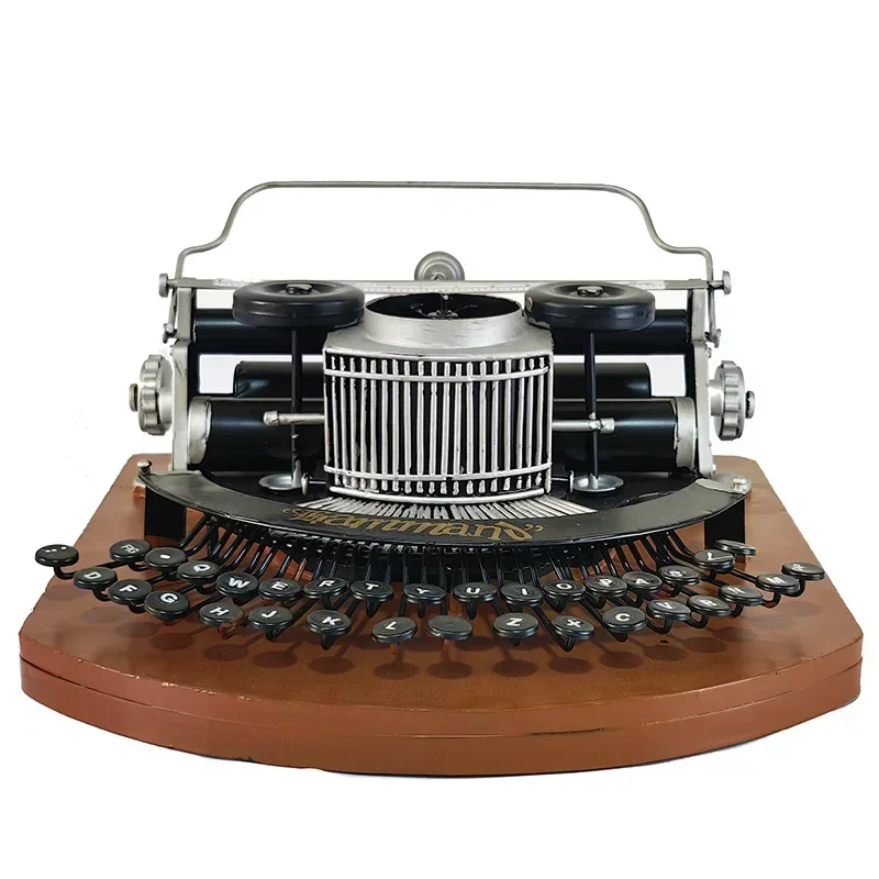 

Vintage Typewriter Prop Model Decoration Display Window Photography Vintage Metal Decoration Crafts