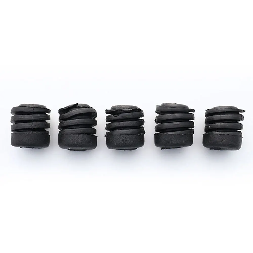 5pcs Car Bonnet Rubber Buffer Hood Washer Bumper Rubber for Nissan Hood Lid Rubber Stop Buffer Car Door Dampers Buffer Pad