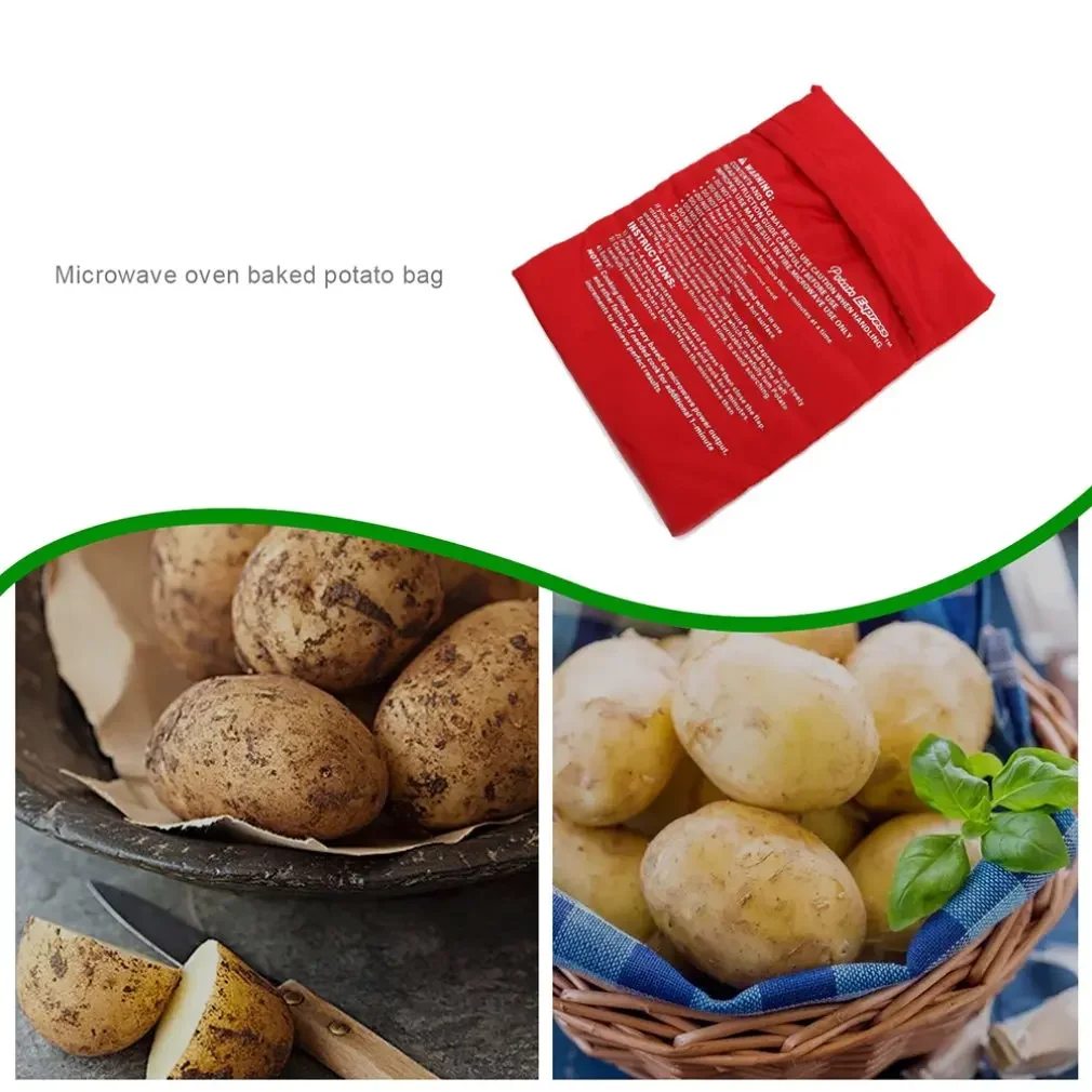 Microwave Potato Cooke Cooker Bag Baked Patata Microwave Cooking Potato Quick Fast Baking Tool baking Bag Microwave Oven Potato