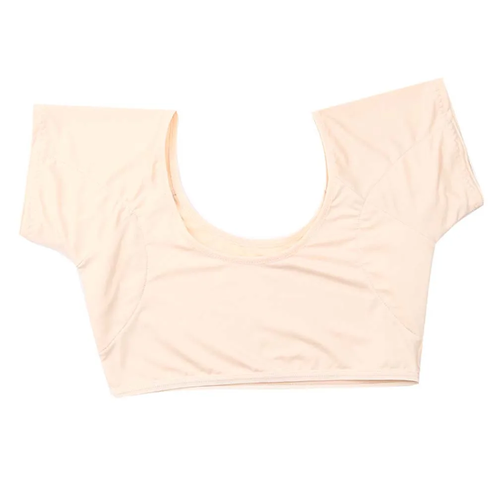 

Sweat Absorbent Vest Women Breathable Armpit Undershirt Quick Drying Tank Stop Sweating Pads Comfortable Elastic Yoga Running