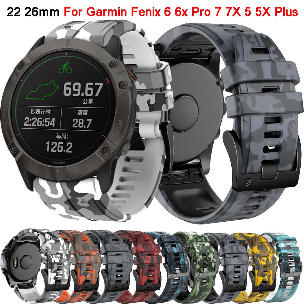 Bracelet QuickFit pour Garmin Fenix, bracelet de montre pour Garmin Fenix 7 7X 6 6X Pro 5 5X Plus Epix Isabel 2 Band Forerunner 935 945 Endflats, 22mm 26mm