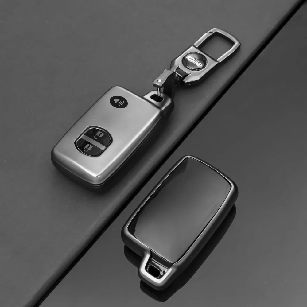 

2 3 4 Button Car Key Case for Toyota Prius 30 Alpha Aqua Land Cruiser Auris for Lexus LC 200 Key Cover Holder Remote 2012 - 2014
