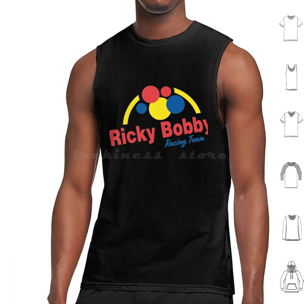 

Ricky Bobby Racing Team-Talladega Nights Tank Tops Print Cotton Talladega Nights Ricky Bobby Will Ferrell Racing Movie