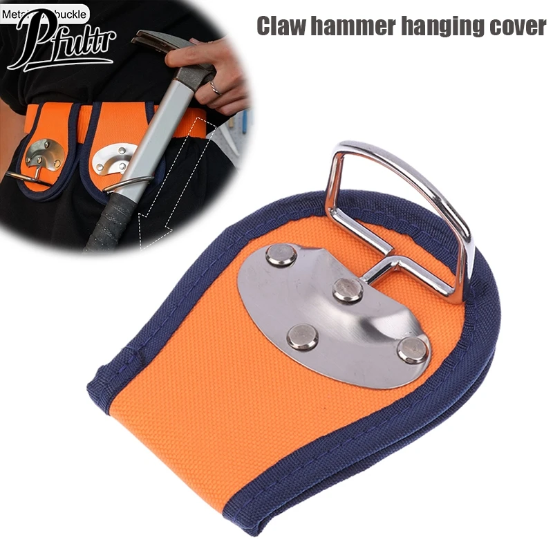 1szt Wysokiej jakości uchwyt na młotek Pętla Młotek Przenośny organizer narzędzi Wieszak na młotek Hak na pasek na młotek