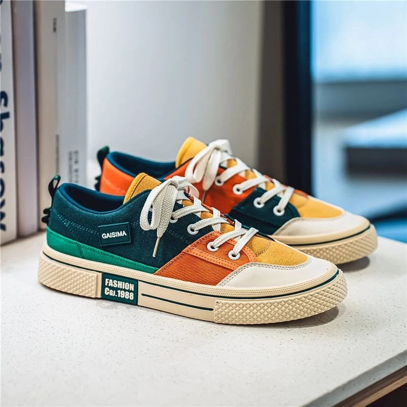 

Офисные мужские туфли с круглым носком, цветная обувь на шнуровке, предложение, кроссовки в акции, обычная мужская повседневная обувь для отдыха