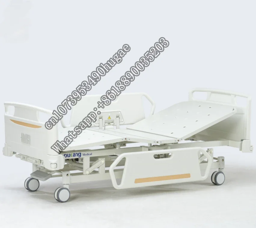 A-1 hospital bed 3 function adjustable manual patient  with good price for medical nursing